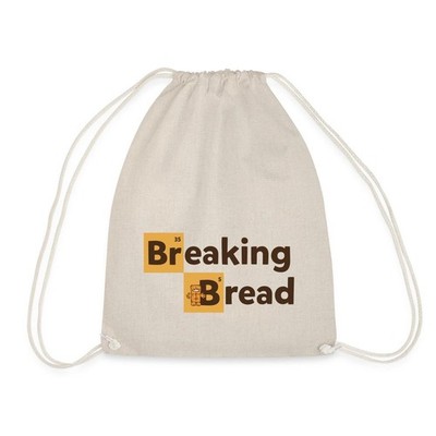 Bernd Das Brot Breaking Bread Turnbeutel, One size, Natur