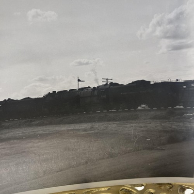 #ad Vintage Northern Pacific 5102 Steam Locomotive Photo 4x5 Bamp;W Gelatin Original $23.88