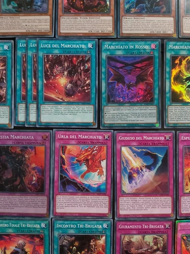 Lotto yugioh Caduto di Albaz Tri Brigata Marchiato in Rosso Lubellion Albion - Foto 8 di 24