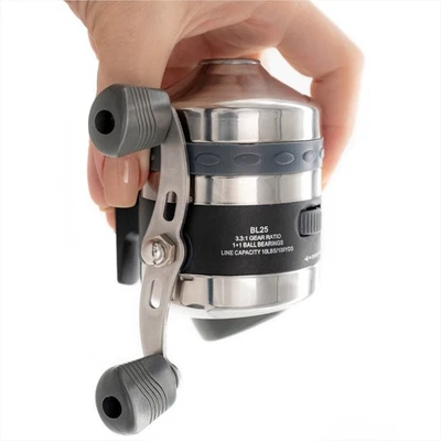 BALLISTA BL25 Spincast Bowfishing Reel Slingshot Bow Fishing Stainless Steel
