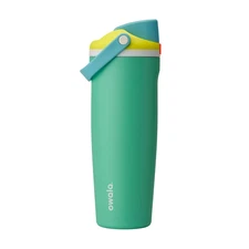 Owala 30oz FreeSip Insulated Stainless Steel Water Bottle Summer Soiree Green