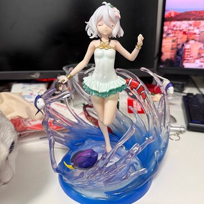 Anime Princess Connect! Re:Dive Natsume Kokoro 1/7 Loli Elf Sitting Statue Model