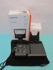 Sony HVL-F28RM Hot Shoe Mount Camera Flash Box, Pouch, Manual Stand - video