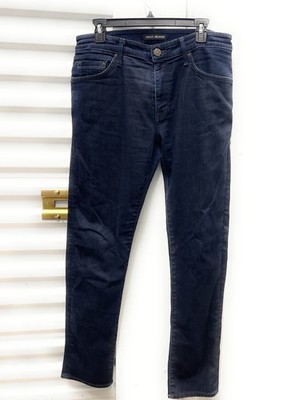 Mavi Zach Straight Leg Jeans Mens 34X32 Dark Wash Denim
