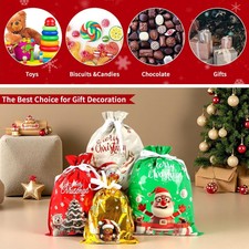 RIESIGE Weihnachts-Geschenktüte Von HIHICHRIS, 142 X 91 Cm, Knallrot – Perfekt Für Große Überraschungen!