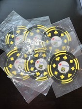 Poker Coasters, Set Of 6