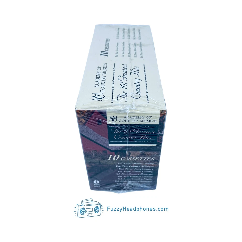 Academy Of Country Music 101 Greatest Country Hits 10 Cassette Box Set K-Tel NEW - Image 3 of 4