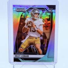 2025 Panini Prizm Draft Picks #76 Riley Leonard Prizms Silver