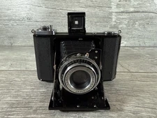 VTG Carl Zeiss Ikon Ikonta Novar Anastigmat 521/16 Folding Camera & Case UNTEST