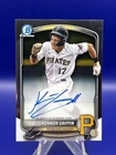 2025 KONNOR GRIFFIN Bowman Chrome On Card Auto #CPA-KG Pirates Prospect RC