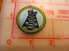 PIONEERING merit badge plastic backed patch (oP)