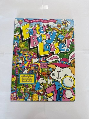 Easter bunny loose seek and solve mystery oversized childrens book 2013 holiday