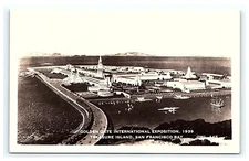 International Expo 1939Treasure Island Golden Gate Postcard Rppc Real Photo 0417