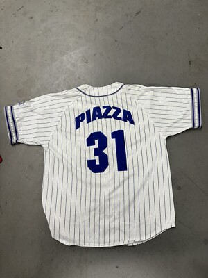 MLBドジャース LA ピアッツァ 31番ユニフォーム ジャージ Vintage 1990s LA Dodgers Mike Piazza Pinstripe Starter Jersey MLB