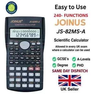 Calculatrice scientifique Bureau électronique 12 Digits Examens scolaires Gcse avec Uk
