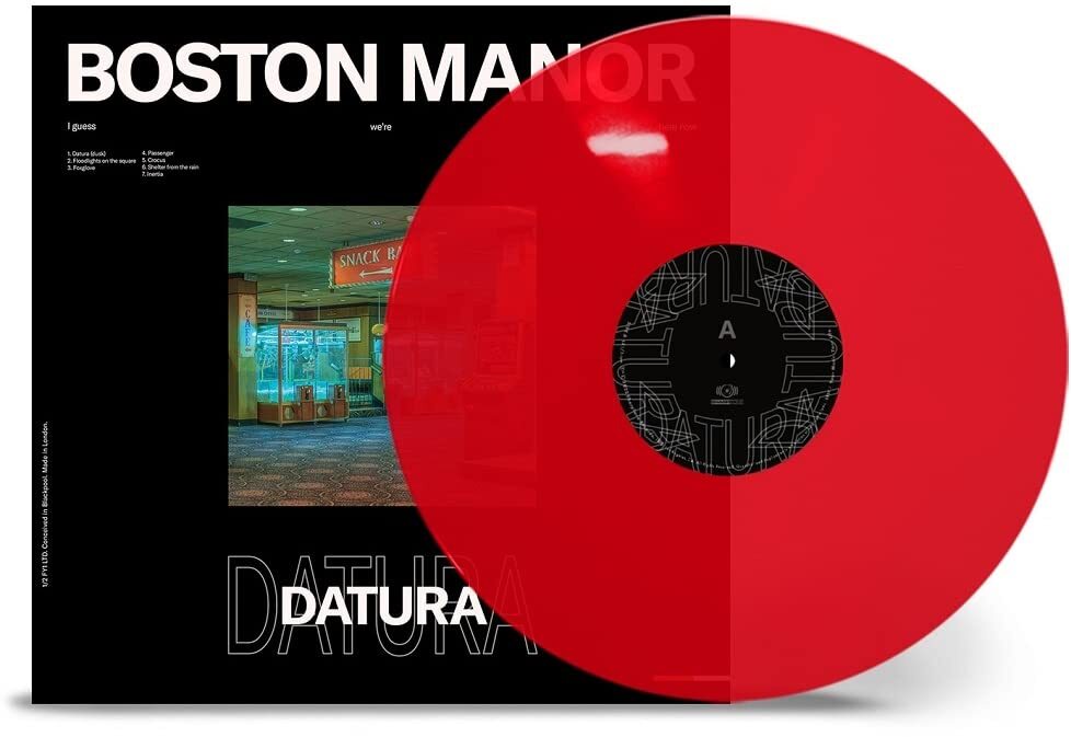Boston Manor Datura - Transparent Red (Vinyl LP)