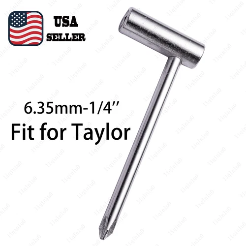 Hex Acoustic Guitar Truss Rod Adjusting Wrench (1/4'')6.35mm for Taylor Guitar