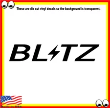 Blitz Logo Vinyl Decal Sticker  Racing Tuning JDM
