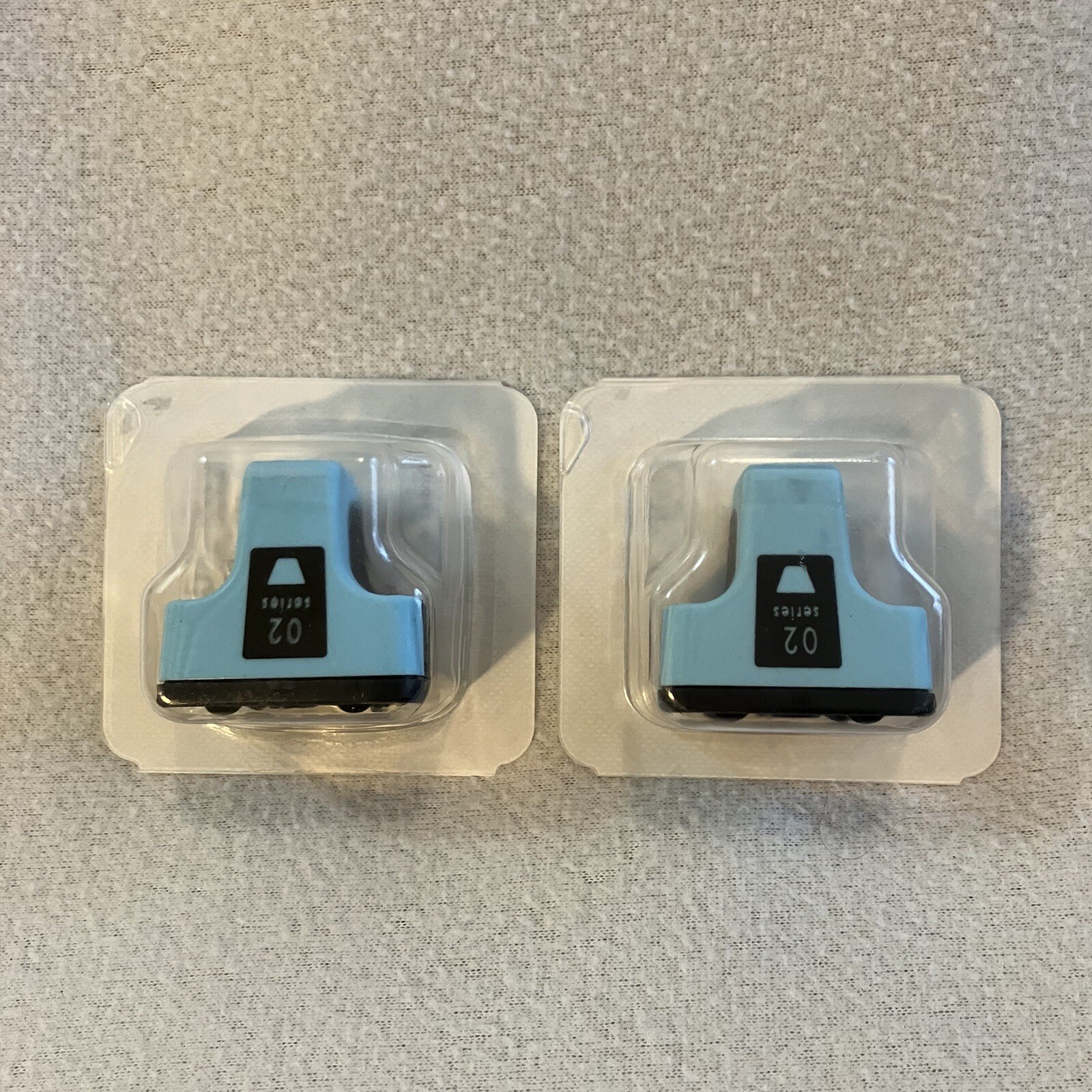 HP 02 Light Cyan Ink Cartridge, HP CB283W, Lot Of 2, Sealed For HP Photo Packs