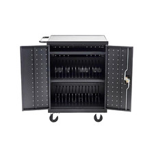 32-Device Charging Cart for iPads, Chromebooks  Laptops with Locking Cabinet