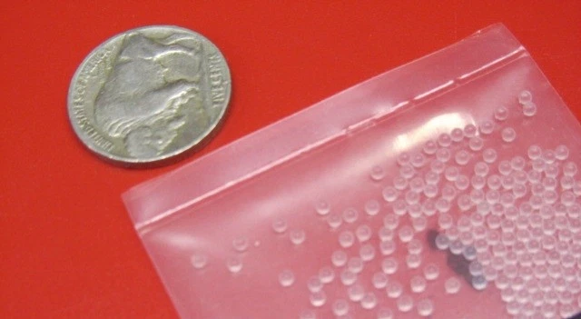 Acrylic Ball Clear, (1/16") .063" Diameter, 500 Balls Per Pkg - Image 2 of 4