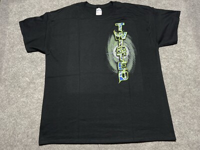 TWISTED Graphics Speed Racing Boat Black XL NEW Shirt Lake