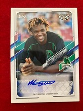 Mariel Bautista 2021 TOPPS PRO DEBUT #PD-90 AUTO Signed Cincinnati Reds Dayton
