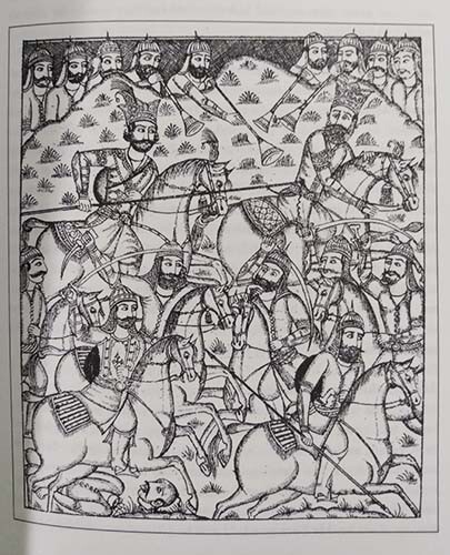 HUGE Shahnameh Epic of Persian Kings Feraydun Rostam