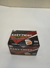 NSi Easy-Twist Push-In Wire Connector, 3 Wires, Orange 22-12AWG (100-QTY)