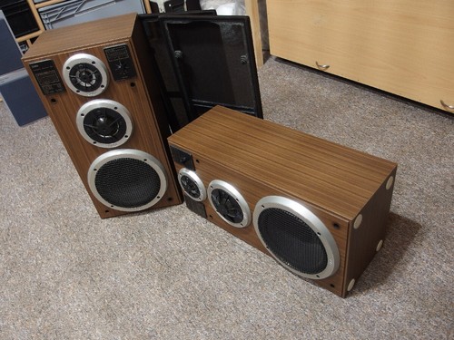 Vintage Speaker Lautsprecher Box SABA Acoustic Monitor 80 mit Gitter - Bild 3 von 8