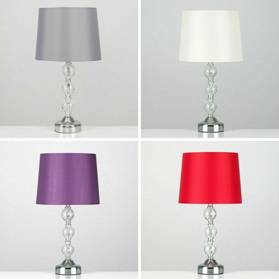 purple touch bedside lamps