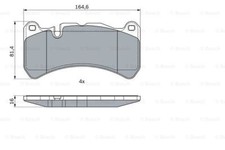 BOSCH 0 986 494 965 BREMSBELAGSATZ, SCHEIBENBREMSE VORDERACHSE F&Uuml;R MERCEDES-BENZ