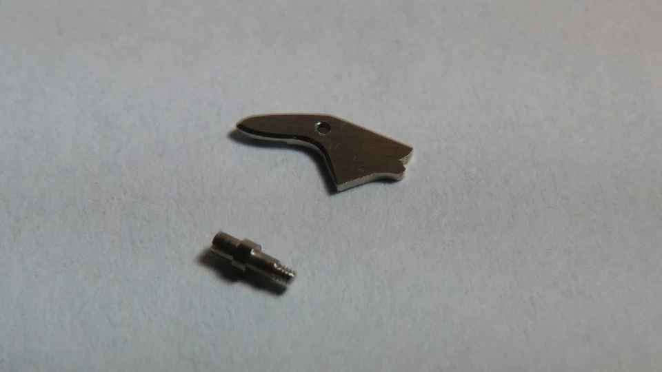 JUEGO RELOJ PATEK PHILIPPE 27-400AM PALANCA Y TORNILLO PIEZA 443/5 Foto 2 de 3