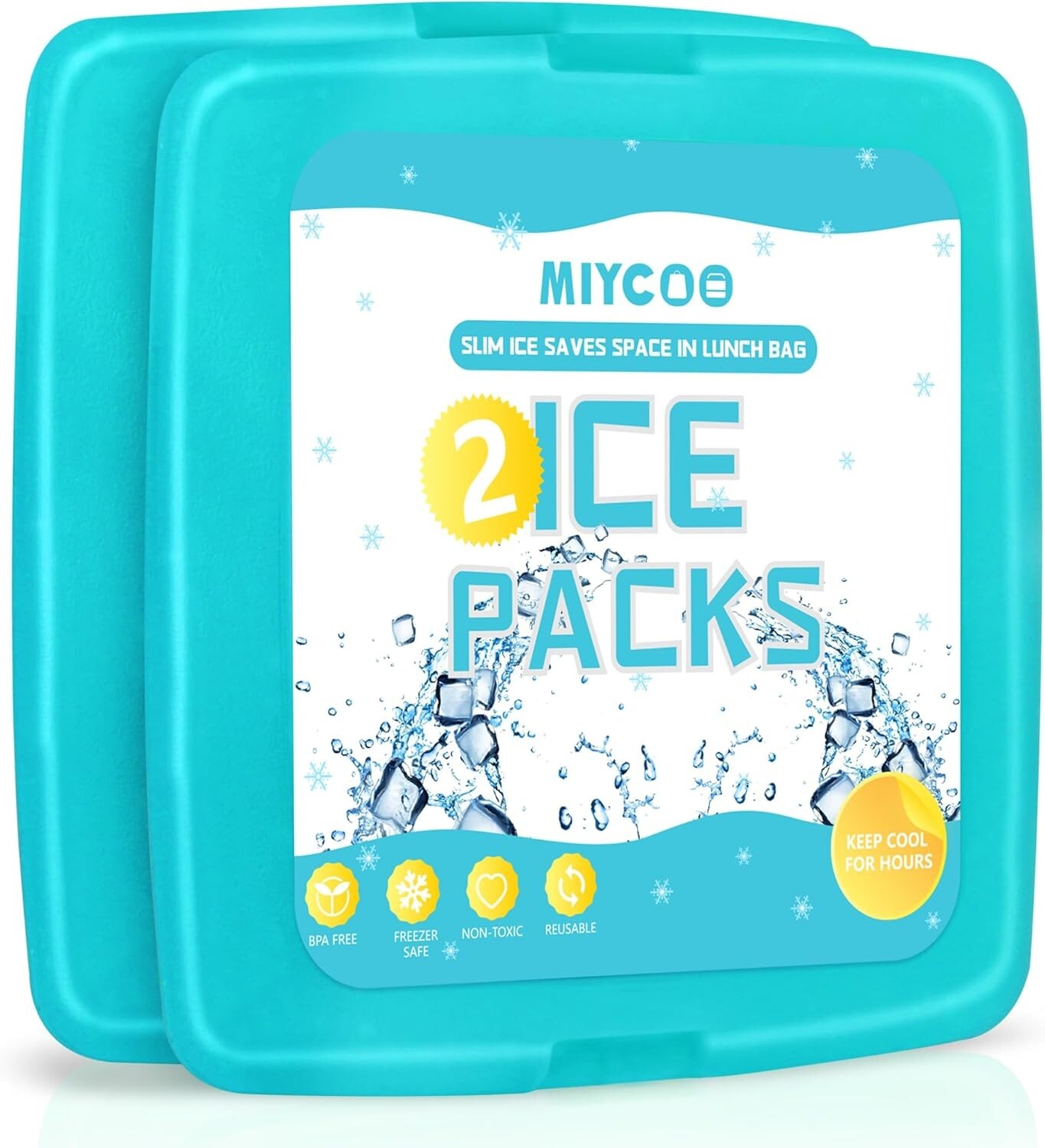 Es & Lunch Bag - Quick Freeze Ice Pack Space Saving Freez