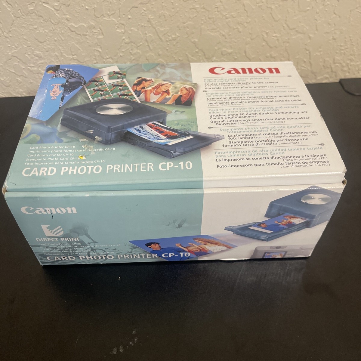未使用品】Canon CARD PHOTO PRINTER CP-10 本体 未使用品】Canon CARD