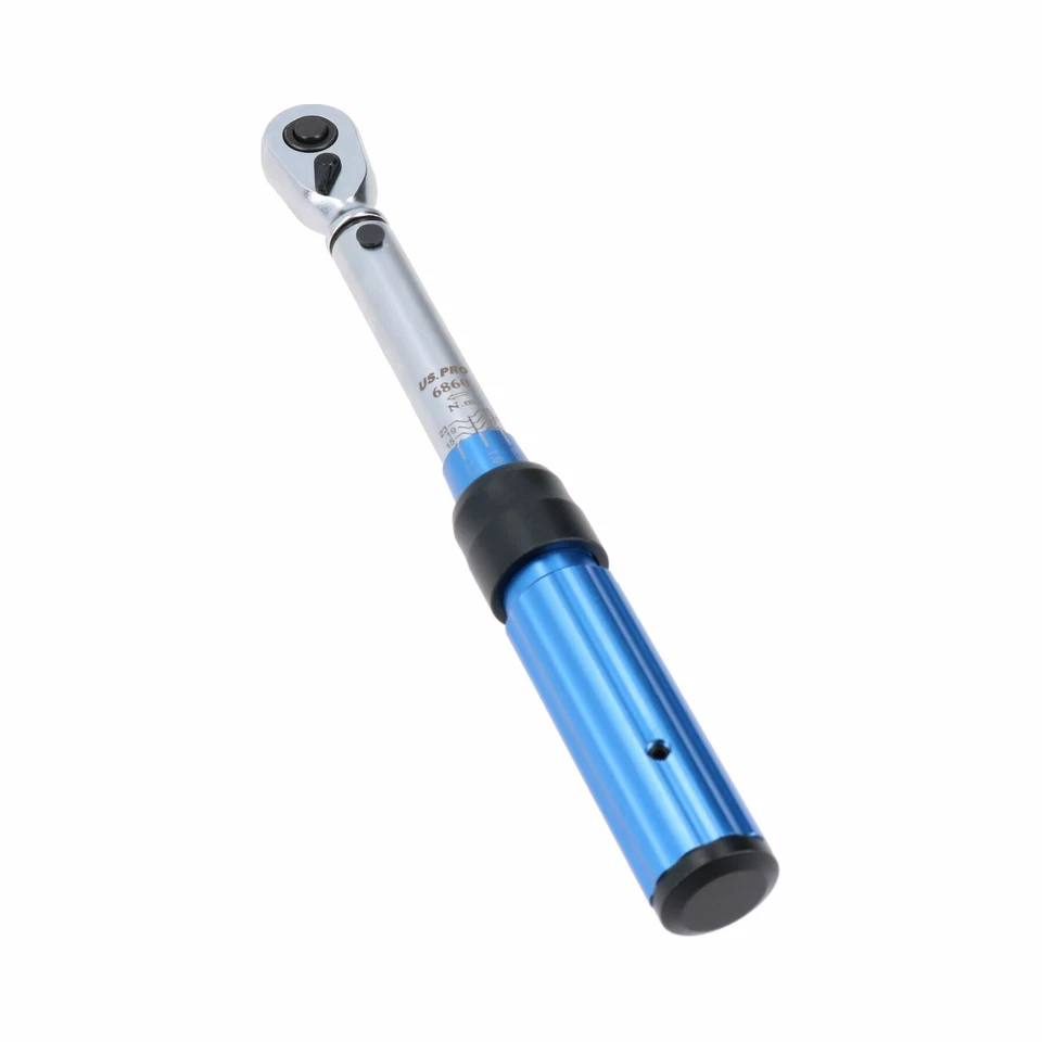 1/4" Drive Click Bi-directional Torque Ratchet Wrench 5 - 25 Nm