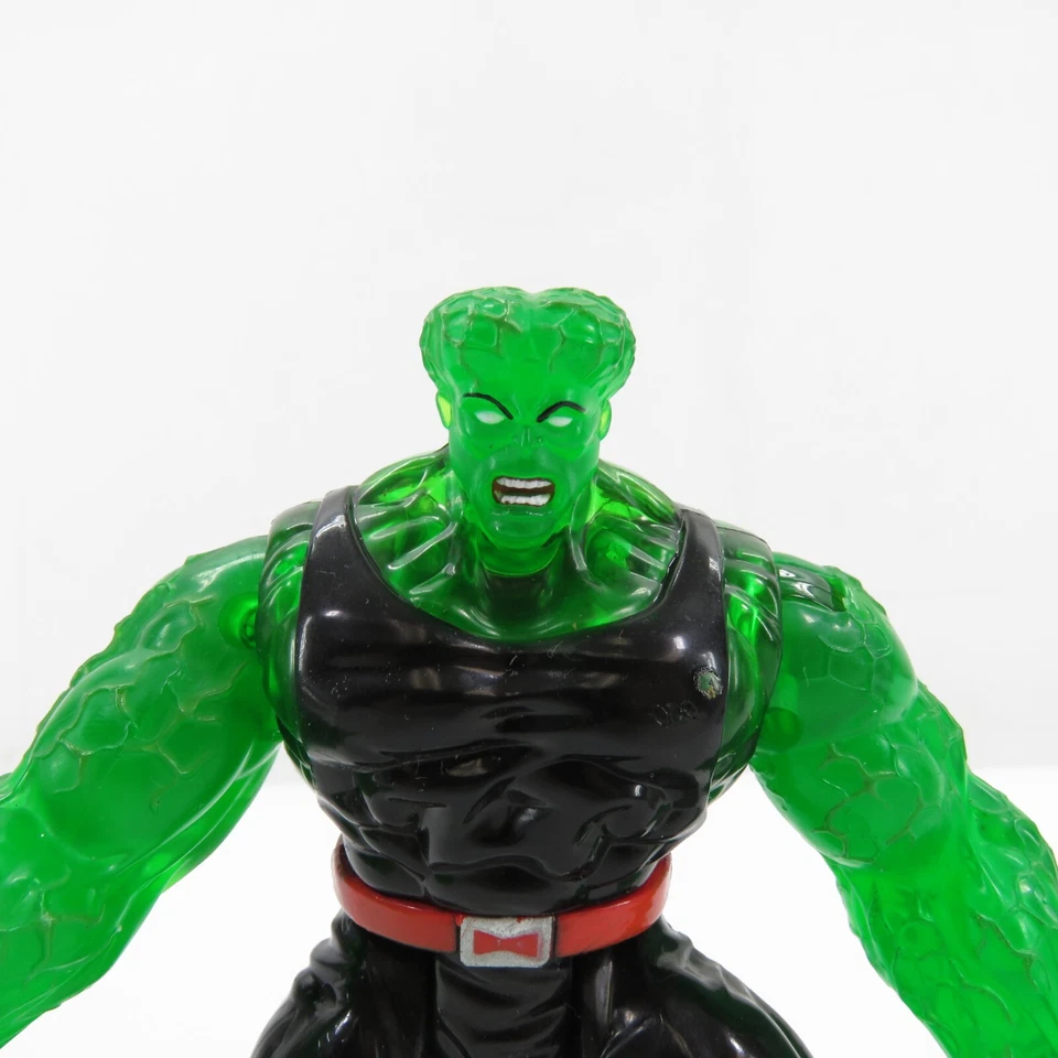 Marvel The Incredible Hulk Outcasts 1997 Leader-Hulk con gárgola Jump Attack de colección Foto 3 de 4