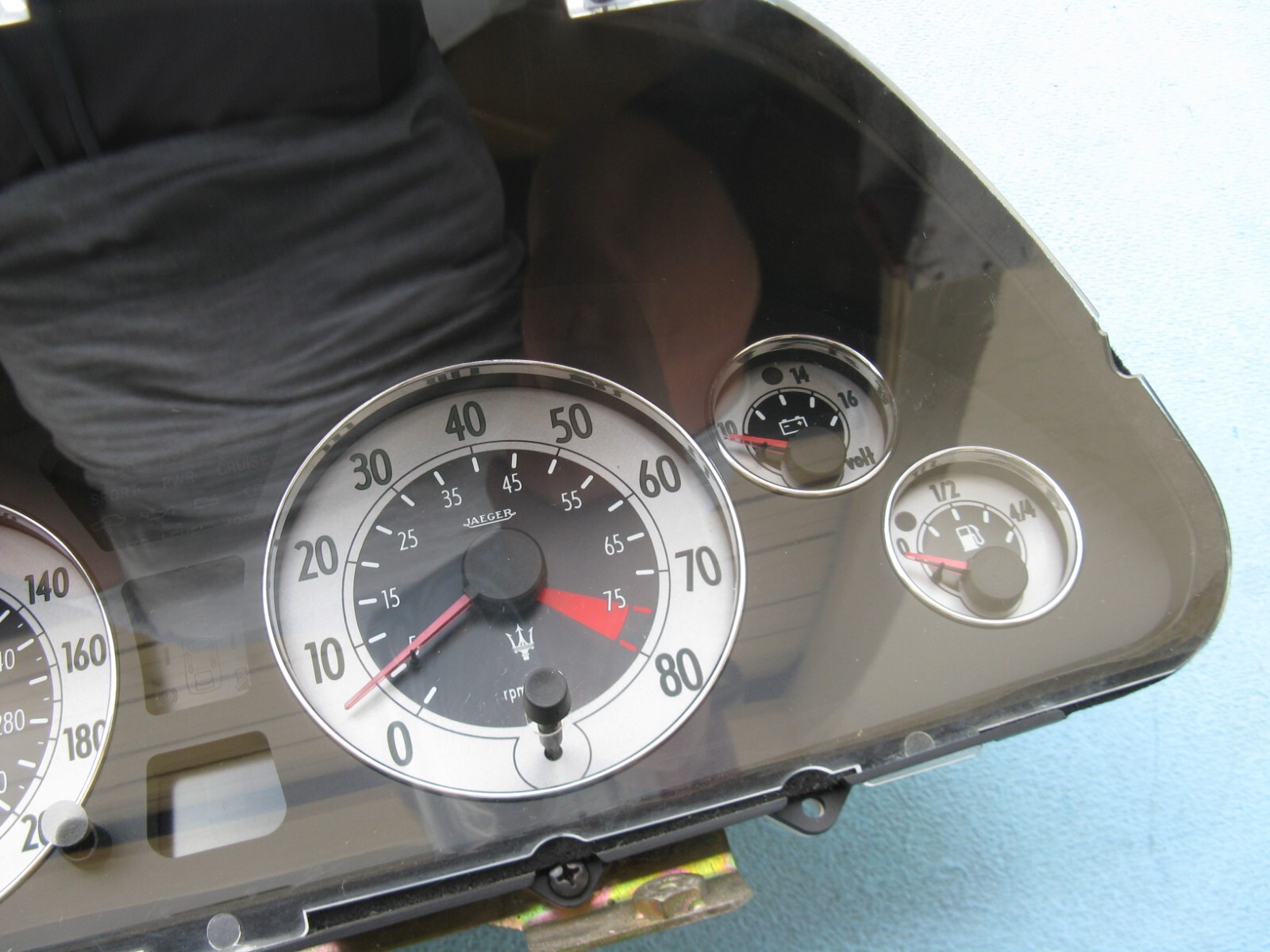02 MASERATI M138 4200 GT COUPE SPYDER MPH INSTRUMENT SPEEDOMETER CLUSTER 194416
