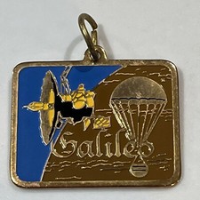 Vtg. NASA Galileo Charm/ Pendant- Unmanned Spacecraft- Great Space Collectible