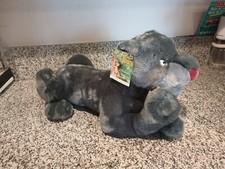 Disney Store Bagheera Plush 29" The Jungle Book Blue Gray Panther Jumbo Vintage
