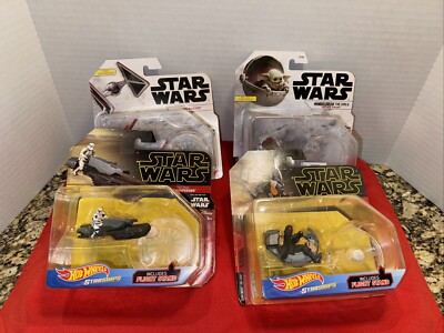 Star Wars Treadspeeder Speeder Mandalorian The Child Tie Dagger Lot of 4 new!