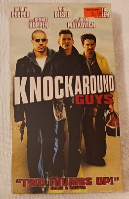 Knockaround Guys VHS - Sealed - Dennis Hopper, Vin Diesel, John Malkovich