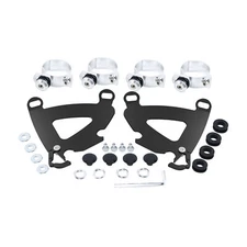 49mm Fork Bracket Gauntlet Fairing Trigger Lock Mount Fit For Harley Dyna FXDL