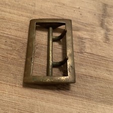Vintage brass belt buckle