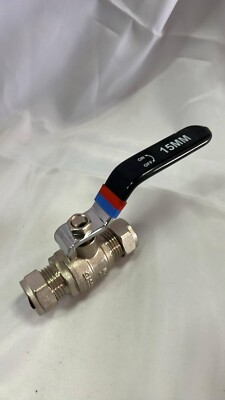 Westco /Comap 31120 15 mm Hebelventil warm und kalt (schwarzer Griff) NEU