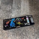 Dinosaur Hot Focus Retro Pencil Case Box Multi Compartment Calculator