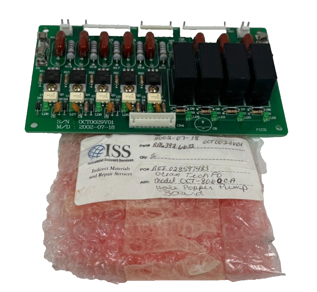 MICROTRONICS OCT0029V01 CONTROL BOARD RM.3926632 FOR OCT-8060CA