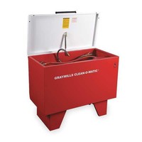 Graymills 500-a Parts Washer, Solvent, 42 Gal, Cap 500 Lb on sale Graymills 500-a Parts Washer, Solvent, 42 Gal, Cap 500 Lb on sale