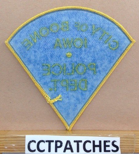 CITY OF BOONE, IOWA POLICE SHOULDER PATCH IA - Bild 2 von 2