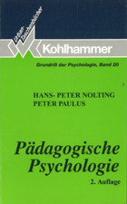 Pädagogische Psychologie von Hans-Peter Nolting (1996, Taschenbuch)